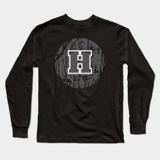 Letter H Long Sleeve T-Shirt